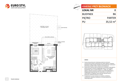 Mieszkanie w inwestycji: Osiedle Przy Błoniach 3 etap IV