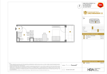 Mieszkanie w inwestycji: Apartamenty Grzybowska 11