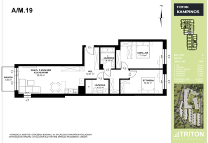 Mieszkanie w inwestycji: Triton Kampinos III