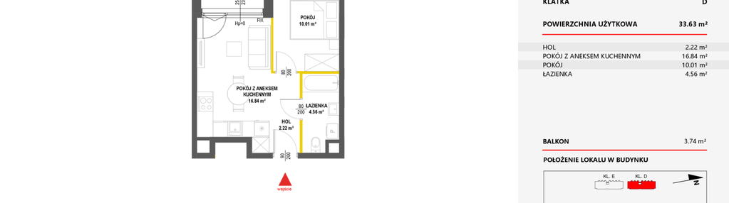 Mieszkanie w inwestycji: Miasteczko Nova Fala 2