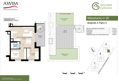 Mieszkanie w inwestycji: Wzgórze Gustawa