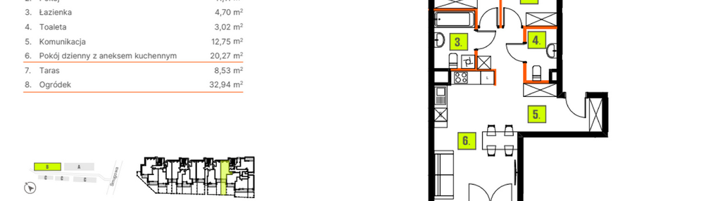 Mieszkanie w inwestycji: Osiedle BLASK - Etap I