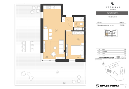 Mieszkanie w inwestycji: Woodland Resort&Spa