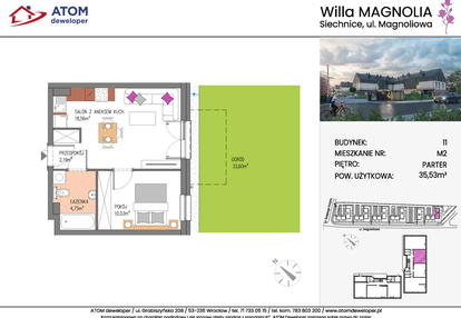 Mieszkanie w inwestycji: Willa Magnolia