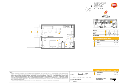Mieszkanie w inwestycji: Osiedle Rapsodia etap 3