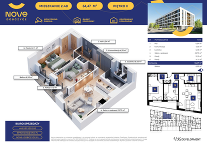 Mieszkanie w inwestycji: Nove Dobczyce