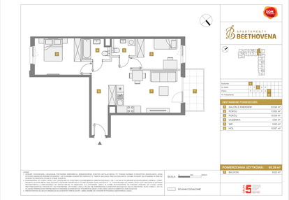 Mieszkanie w inwestycji: Apartamenty Beethovena