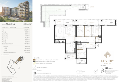 Mieszkanie w inwestycji: LUXURY POINT