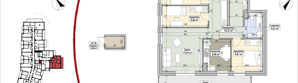 Mieszkanie w inwestycji: Apartamenty Wywrockiego 11