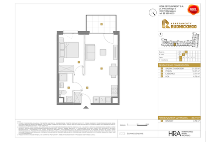 Mieszkanie w inwestycji: Apartamenty Rudnickiego