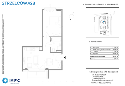 Mieszkanie w inwestycji: Strzelców 28