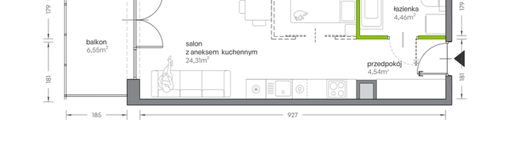 Mieszkanie w inwestycji: Żabiniec Vita