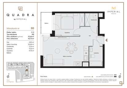 Mieszkanie w inwestycji: QUADRA