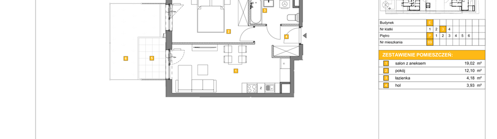 Mieszkanie w inwestycji: Osiedle Rapsodia etap 3