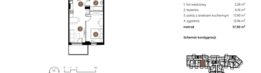 Mieszkanie w inwestycji: Murapol LakeSide