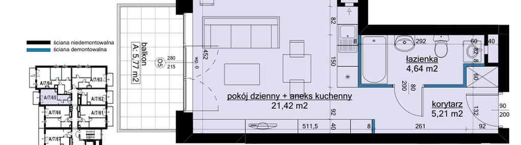 Mieszkanie w inwestycji: Osiedle Hawelańska etap III - bud. A