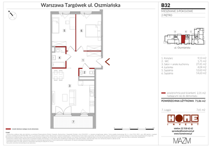 Mieszkanie w inwestycji: Apartamenty Oszmiańska II