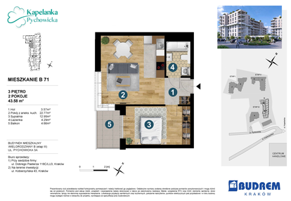 Mieszkanie w inwestycji: Kapelanka-Pychowicka Etap III