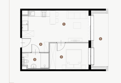 Mieszkanie w inwestycji: Tuwima Apartments
