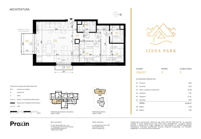 Mieszkanie w inwestycji: Izera Park