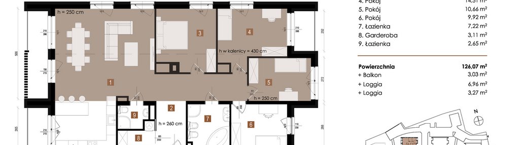 Mieszkanie w inwestycji: Apartamenty Sudetia