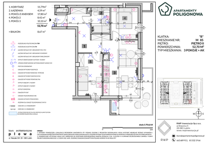 Mieszkanie w inwestycji: Apartamenty Poligonowa etap 5