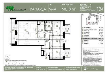 Mieszkanie w inwestycji: Panarea