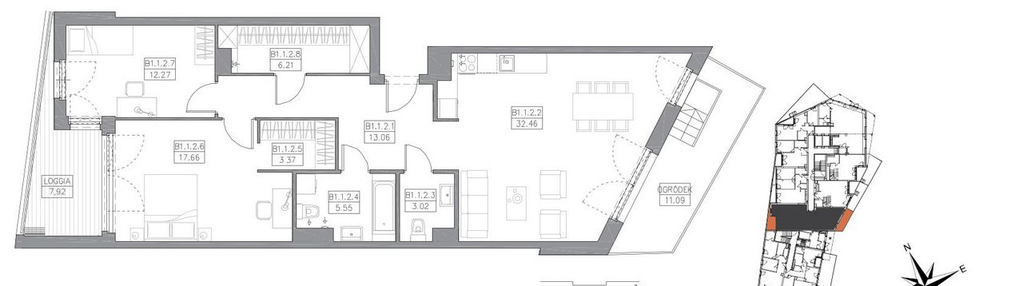 Mieszkanie w inwestycji: Alvarium 2.0