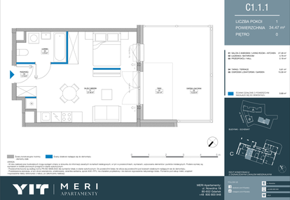 Mieszkanie w inwestycji: Meri Apartamenty