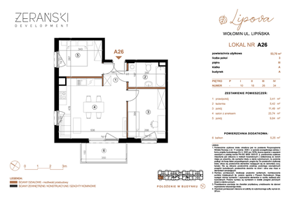 Mieszkanie w inwestycji: LIPOVA
