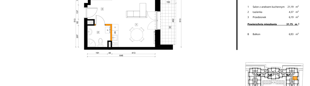 Mieszkanie w inwestycji: SPOT