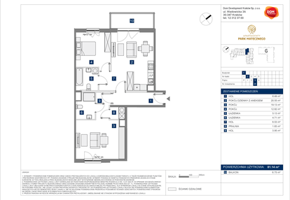 Mieszkanie w inwestycji: Apartamenty Park Matecznego Etap 2