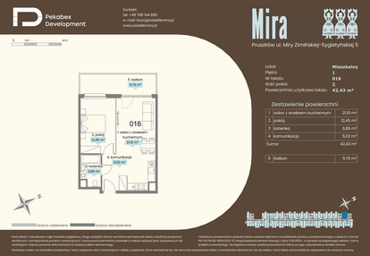 Mieszkanie w inwestycji: Mira