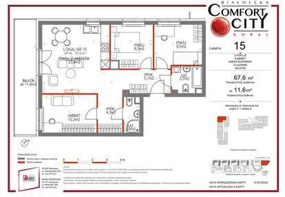 Mieszkanie w inwestycji: Comfort City Koral