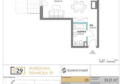 Mieszkanie w inwestycji: Siennicka 29