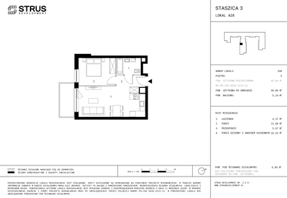 Mieszkanie w inwestycji: Staszica 3