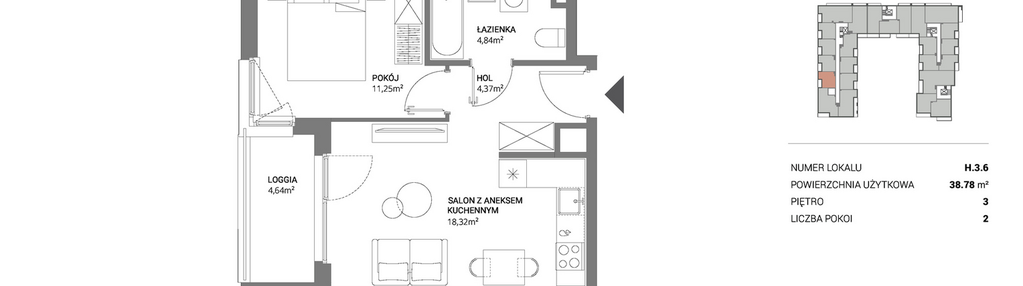 Mieszkanie w inwestycji: Łopuszańska 47 - etap 3