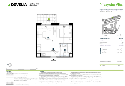 Mieszkanie w inwestycji: Pilczycka Vita