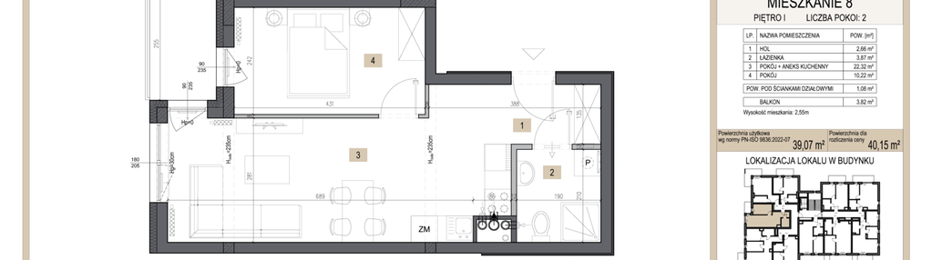 Mieszkanie w inwestycji: Nova Leszczyńska