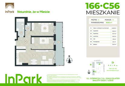 Mieszkanie w inwestycji: InPark