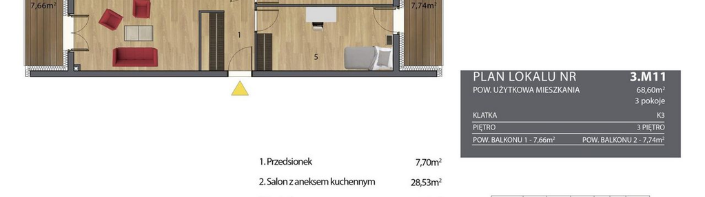 Mieszkanie w inwestycji: Nyska Residence