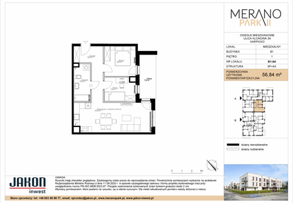 Mieszkanie w inwestycji: Merano Park II