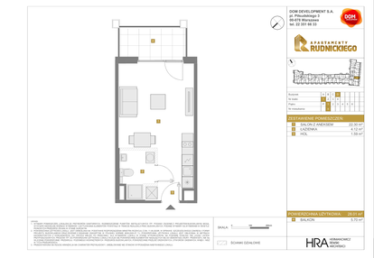 Mieszkanie w inwestycji: Apartamenty Rudnickiego