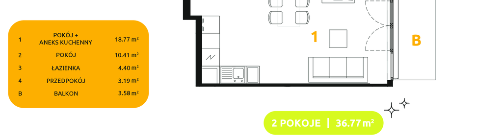 Mieszkanie w inwestycji: Osiedle Ozon etap VII