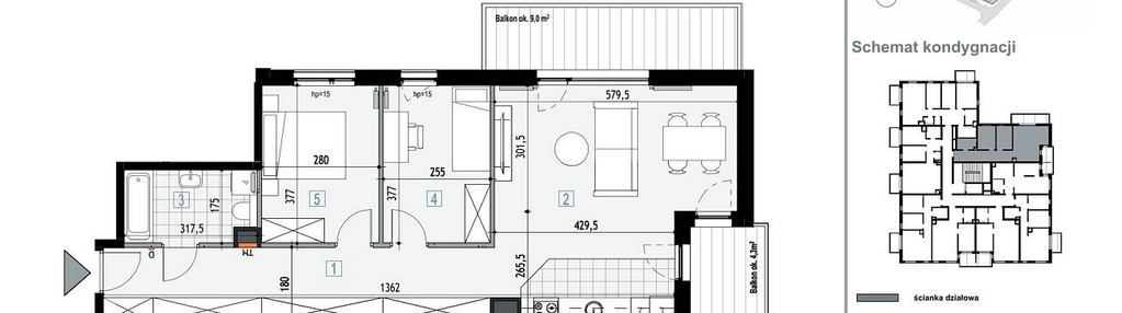 Mieszkanie w inwestycji: Apartamenty Kopernika