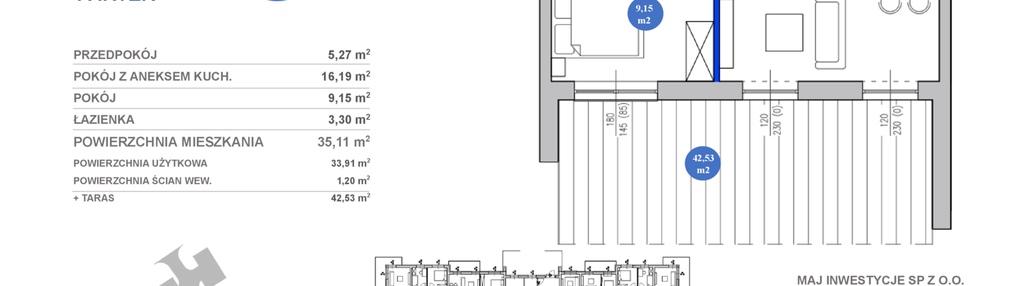 Mieszkanie w inwestycji: Osiedle Majowe 2.0 etap II