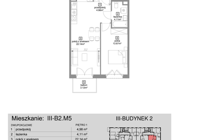 Mieszkanie w inwestycji: Strefa Cegielnia 3
