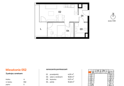 Mieszkanie w inwestycji: Miasto Polskich Mistrzów Olimpijskich