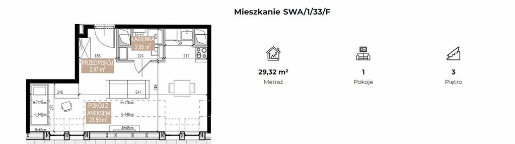 Mieszkanie w inwestycji: Apartamenty Świeradowska