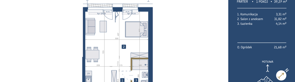 Mieszkanie w inwestycji: GEDANIA Riverside Living